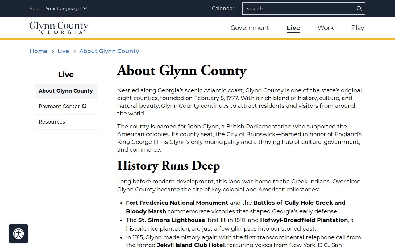 Brunswick criminal records and Glynn County jurisdiction context
